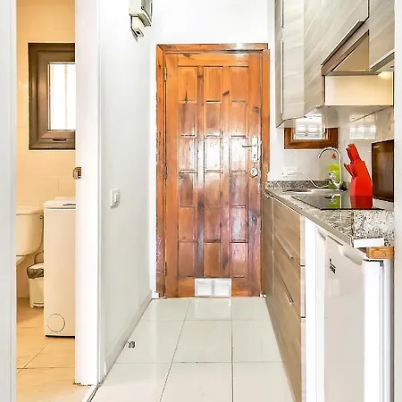 Studio In Los Cristianos, First Line Of The Beach Apartment